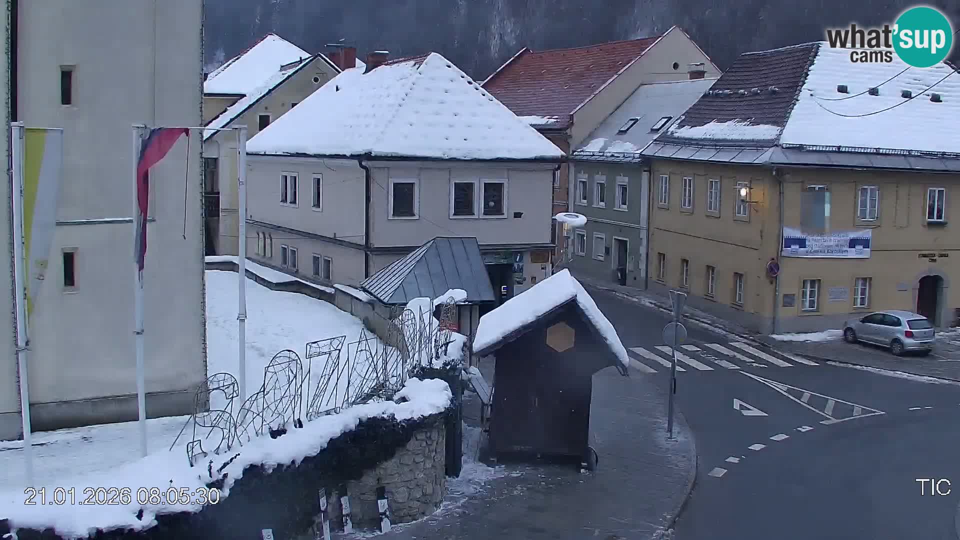 Centre-ville de Crna na Koroskem | Koroska | Slovénie