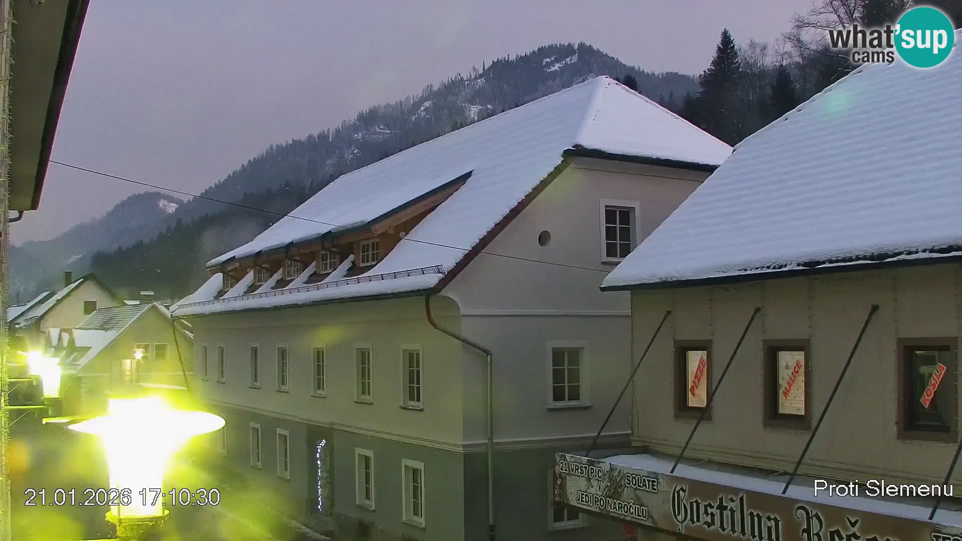 Črna na Koroškem Stadtzentrum | Koroška | Slowenien