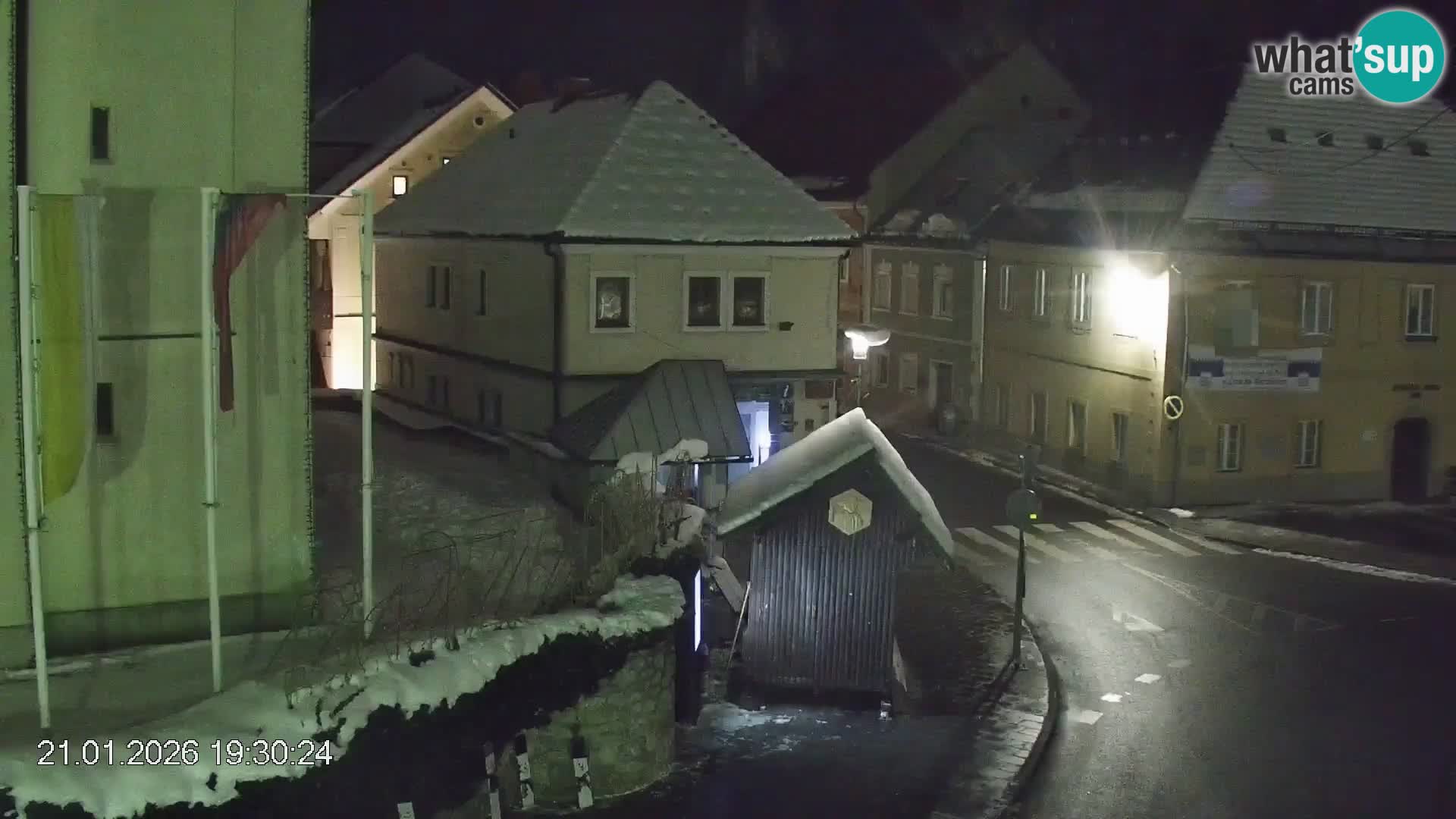 Črna na Koroškem Stadtzentrum | Koroška | Slowenien