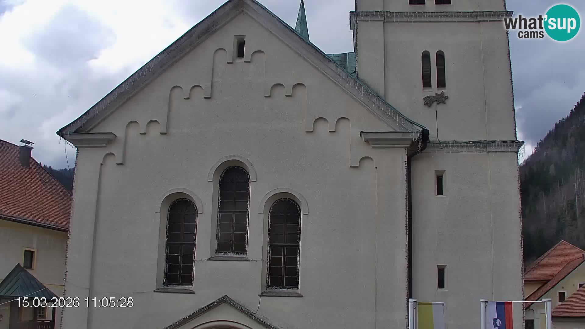 Črna na Koroškem Stadtzentrum | Koroška | Slowenien