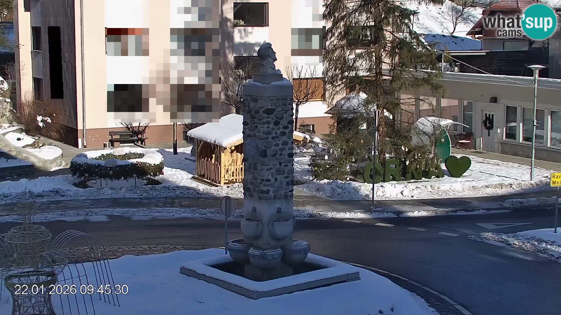 Črna na Koroškem Stadtzentrum | Koroška | Slowenien