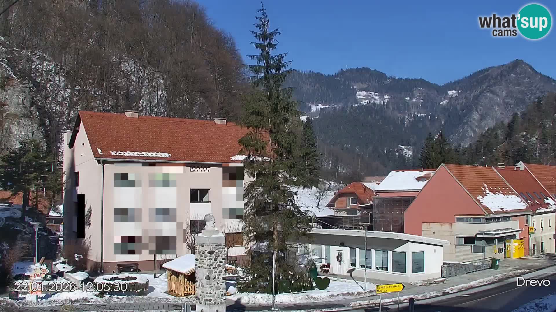 Črna na Koroškem Stadtzentrum | Koroška | Slowenien