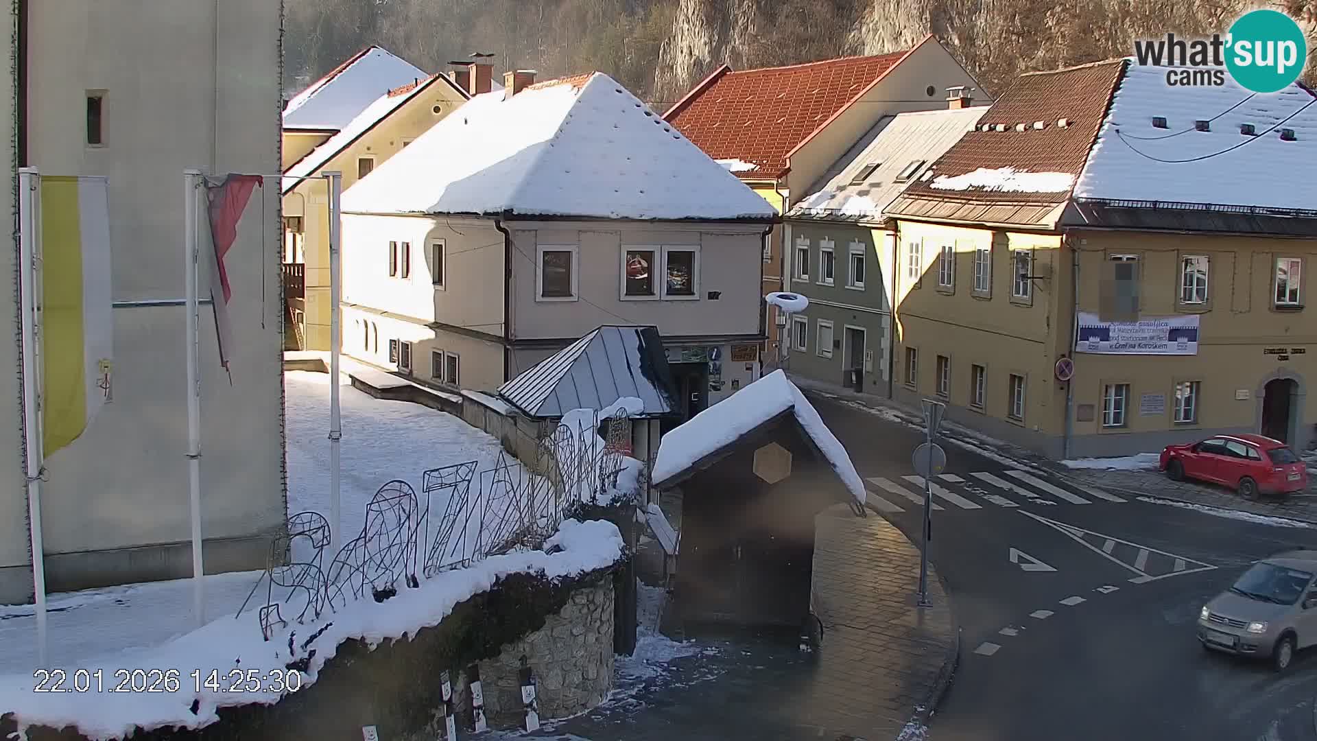 Centre-ville de Crna na Koroskem | Koroska | Slovénie