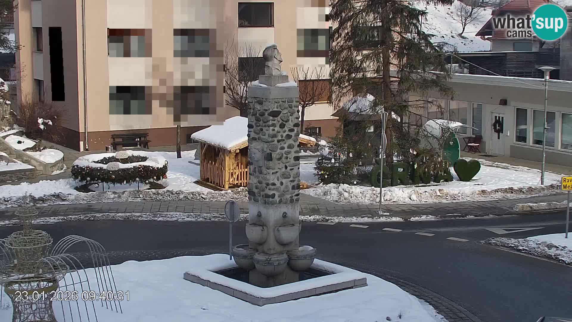 Črna na Koroškem Stadtzentrum | Koroška | Slowenien