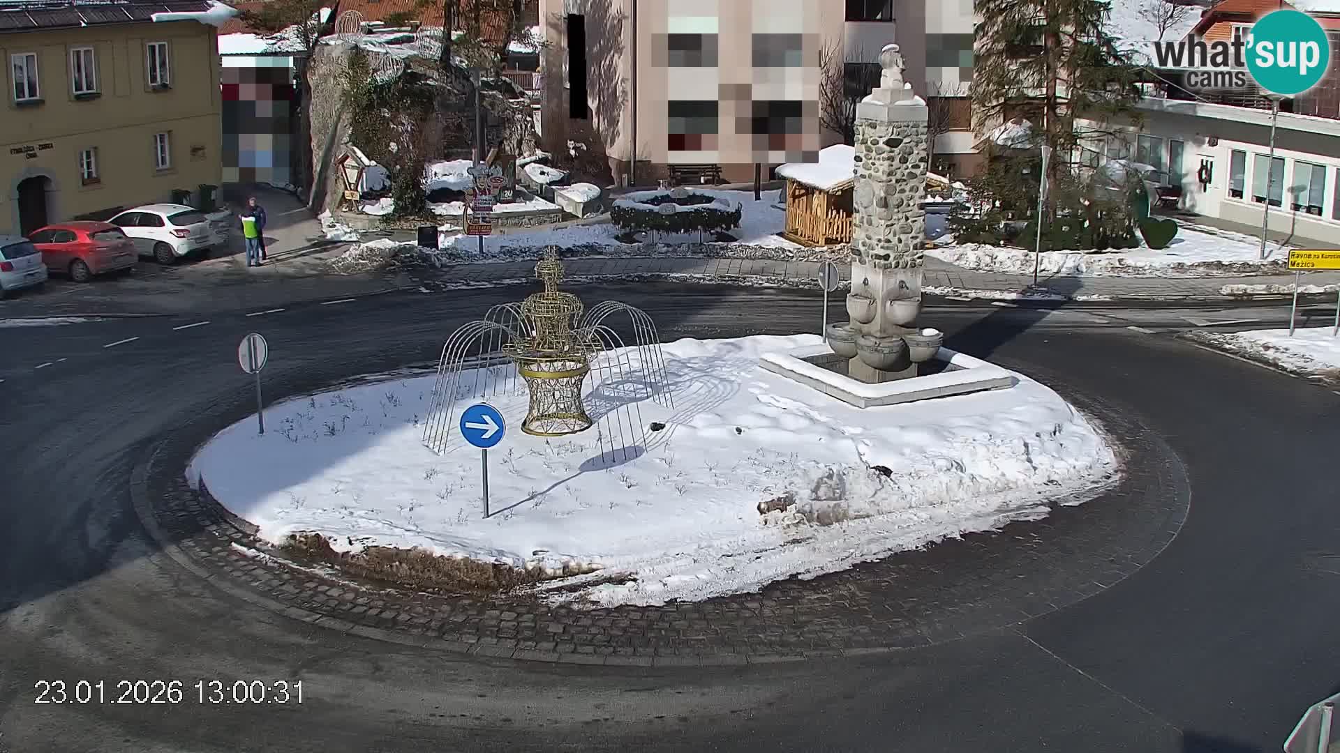 Centre-ville de Crna na Koroskem | Koroska | Slovénie