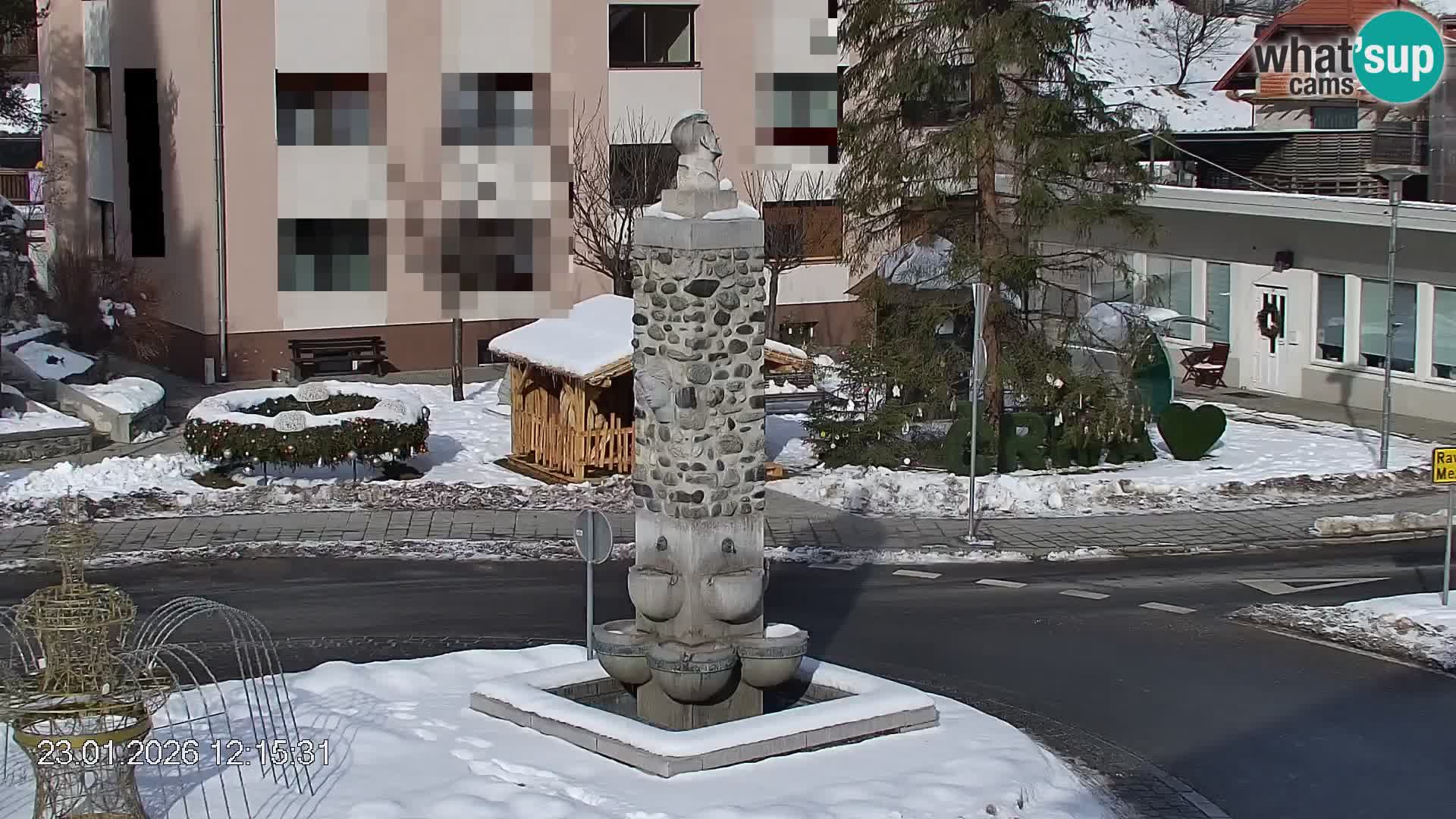 Črna na Koroškem Stadtzentrum | Koroška | Slowenien