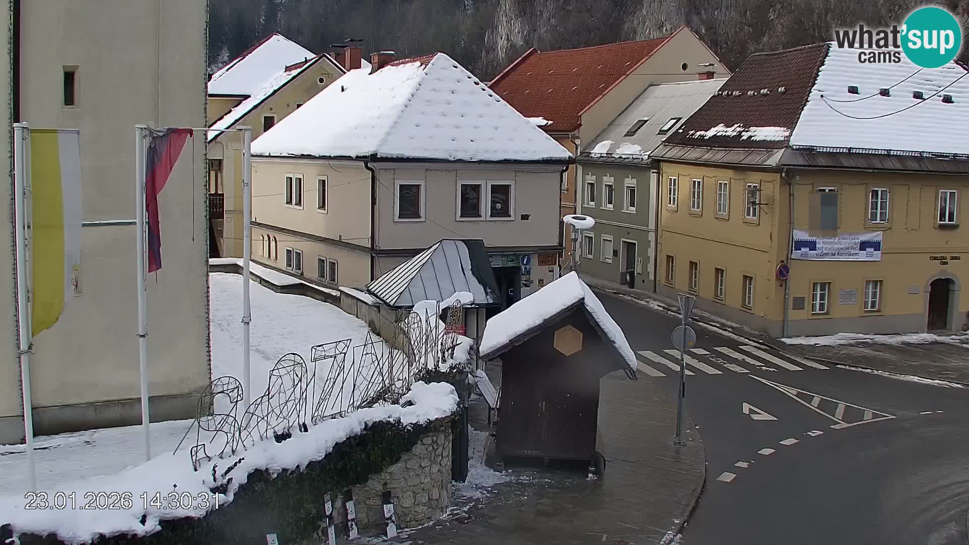 Centre-ville de Crna na Koroskem | Koroska | Slovénie