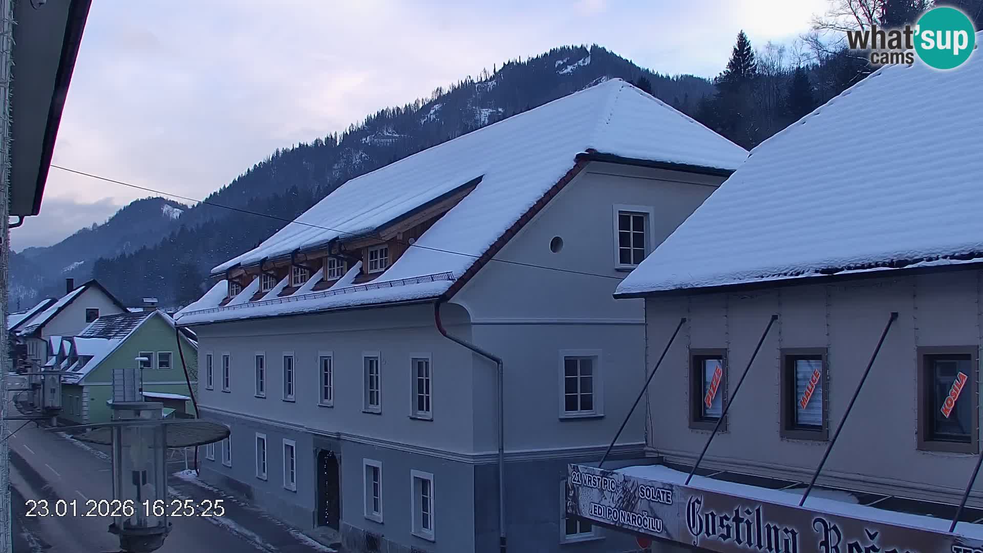 Črna na Koroškem Stadtzentrum | Koroška | Slowenien