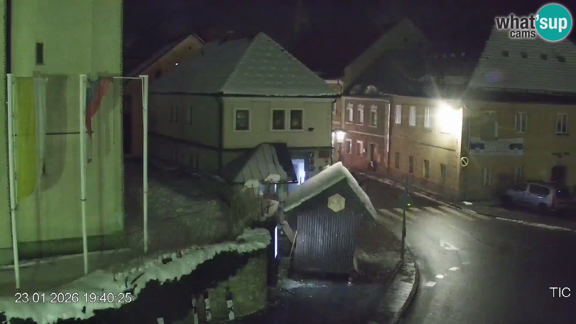 Črna na Koroškem Stadtzentrum | Koroška | Slowenien