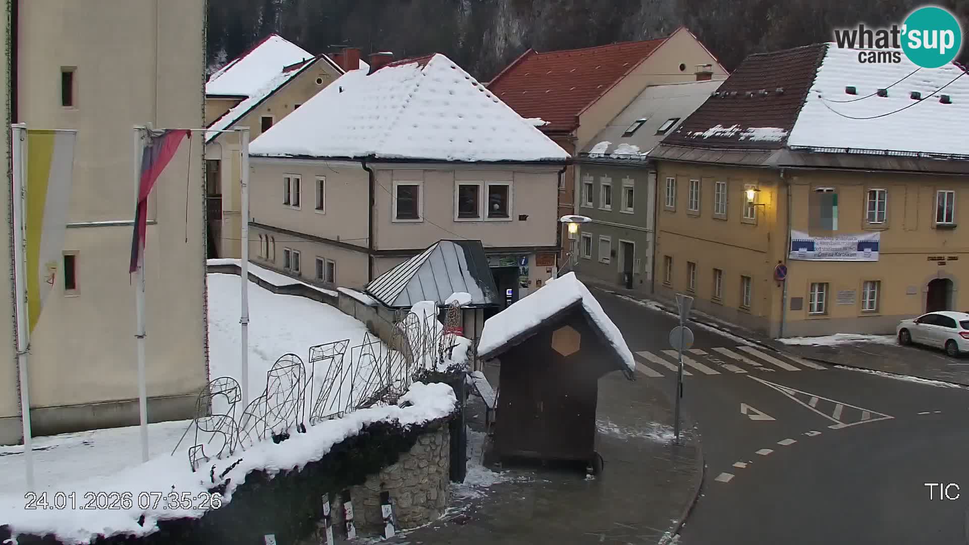 Centre-ville de Crna na Koroskem | Koroska | Slovénie