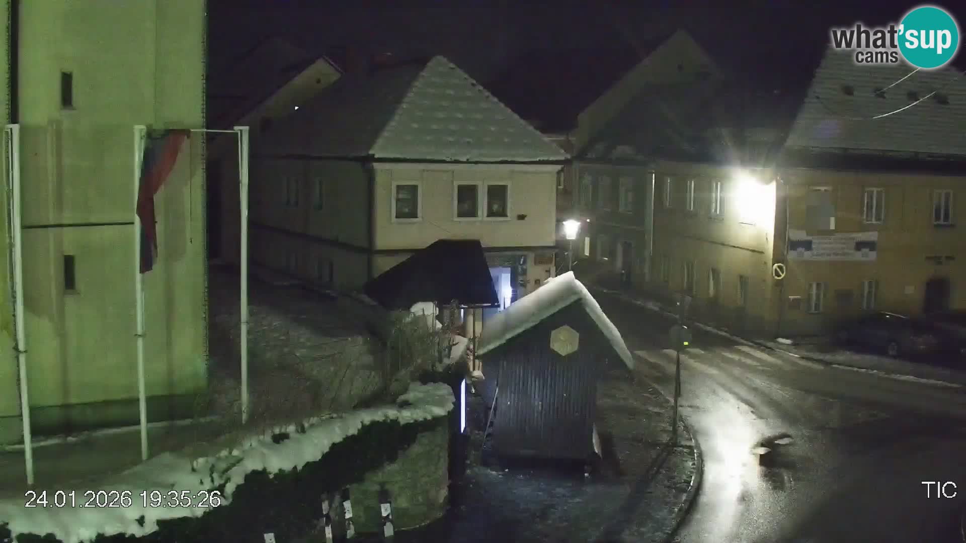 Črna na Koroškem Stadtzentrum | Koroška | Slowenien