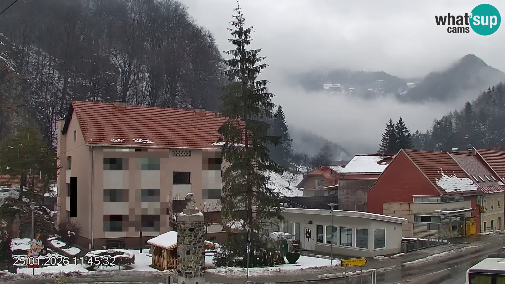 Črna na Koroškem Stadtzentrum | Koroška | Slowenien