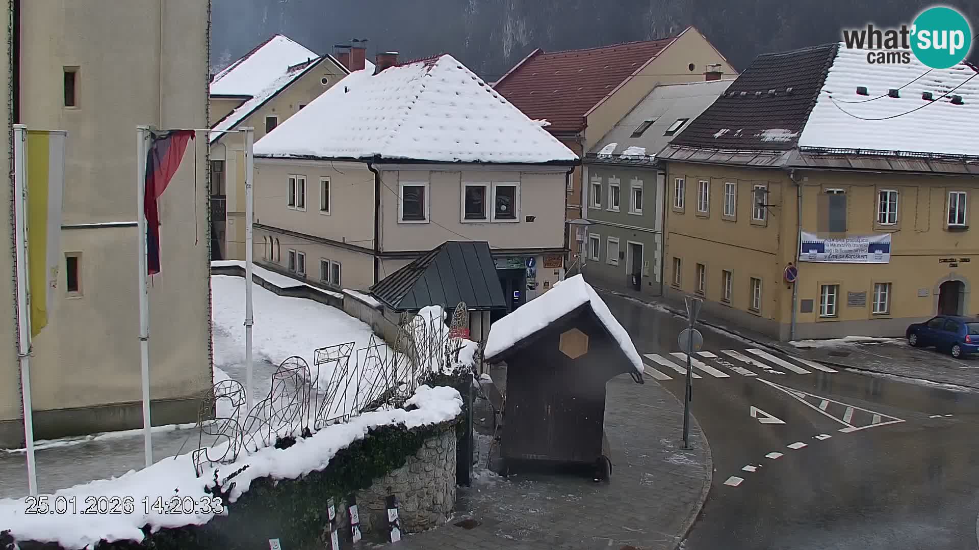Črna na Koroškem Stadtzentrum | Koroška | Slowenien