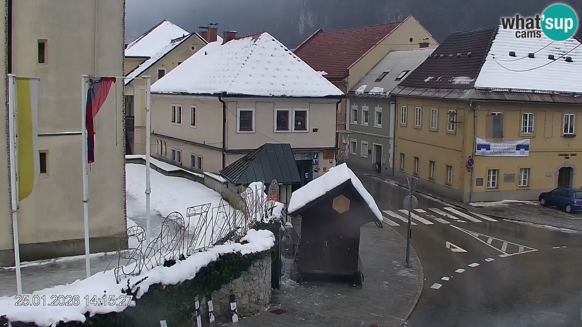 Črna na Koroškem Stadtzentrum | Koroška | Slowenien