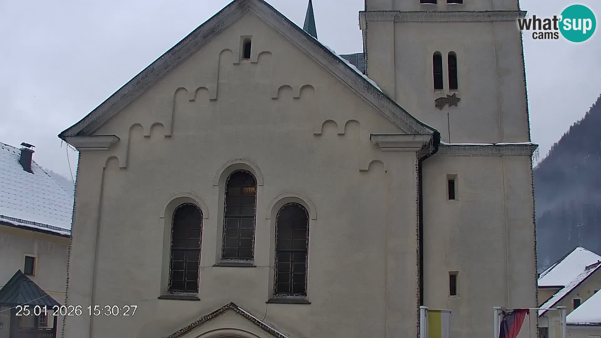 Črna na Koroškem Stadtzentrum | Koroška | Slowenien