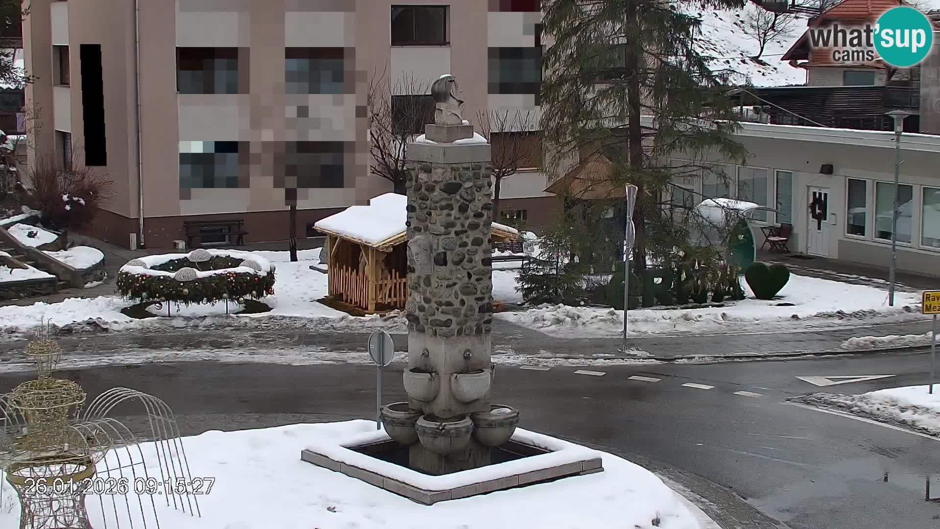 Črna na Koroškem Stadtzentrum | Koroška | Slowenien