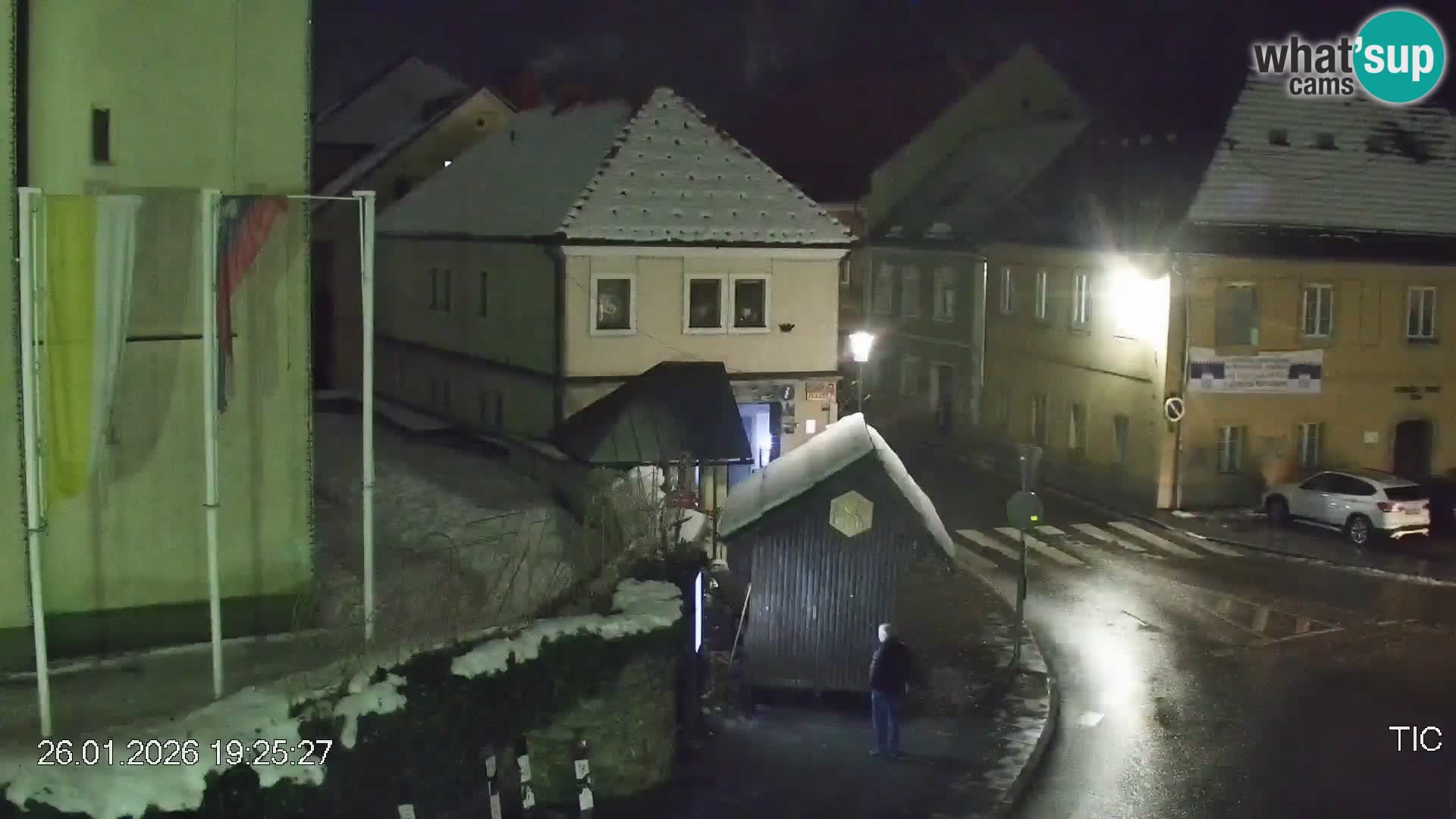 Črna na Koroškem Stadtzentrum | Koroška | Slowenien