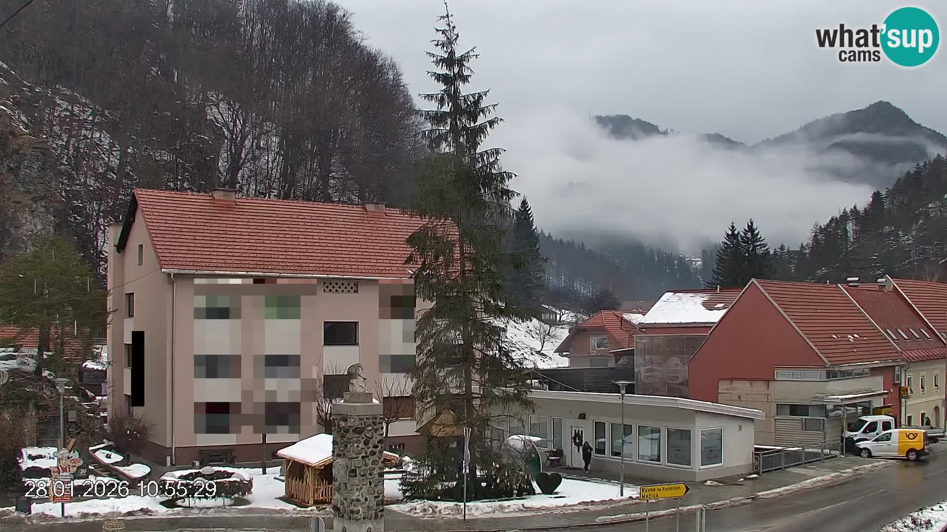 Centre-ville de Crna na Koroskem | Koroska | Slovénie