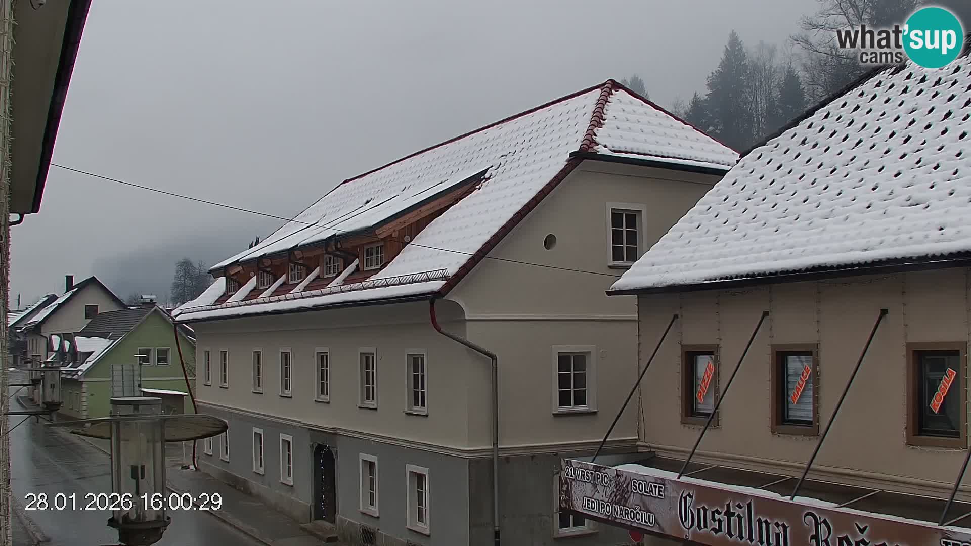 Črna na Koroškem Stadtzentrum | Koroška | Slowenien