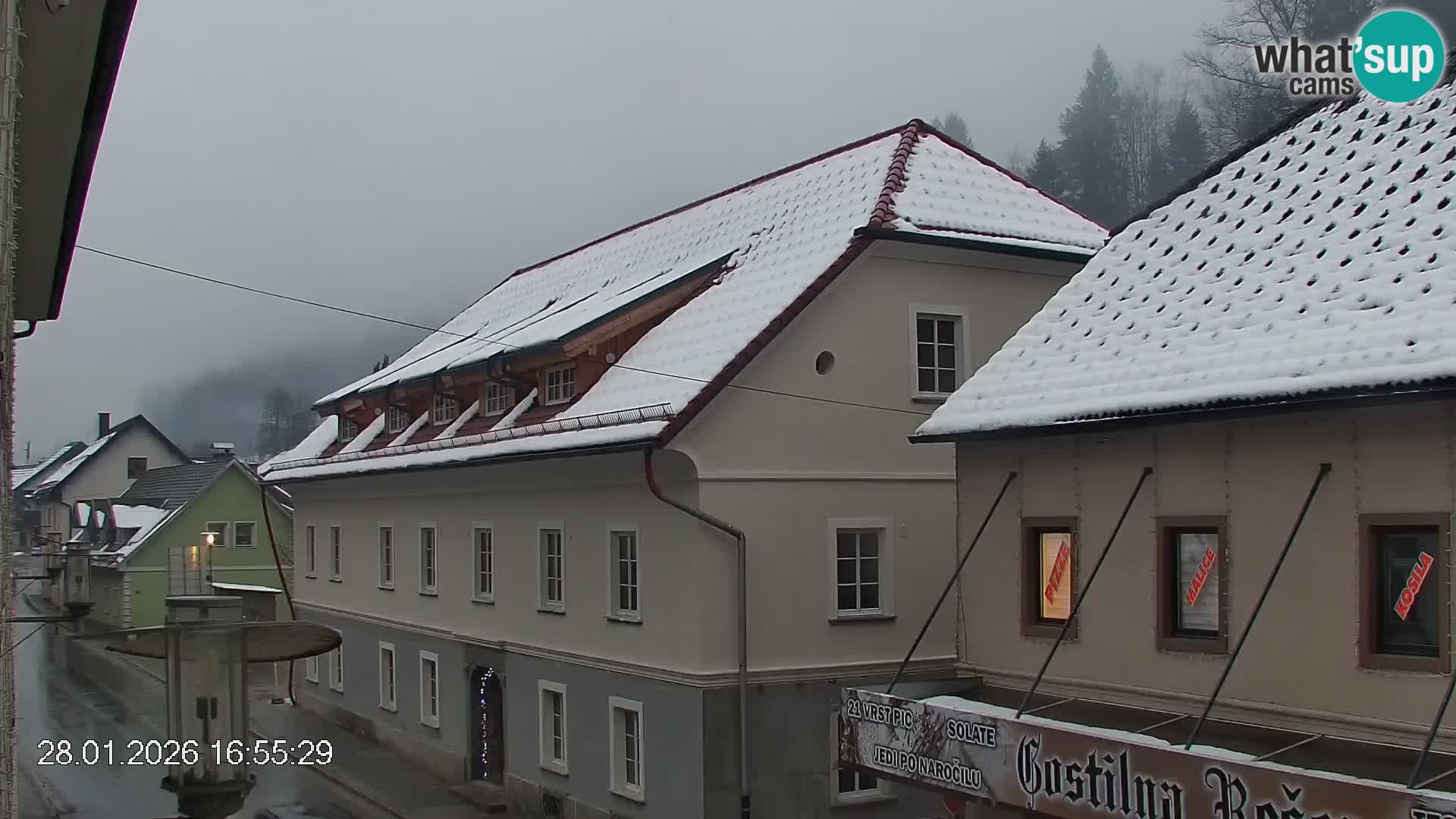 Črna na Koroškem Stadtzentrum | Koroška | Slowenien
