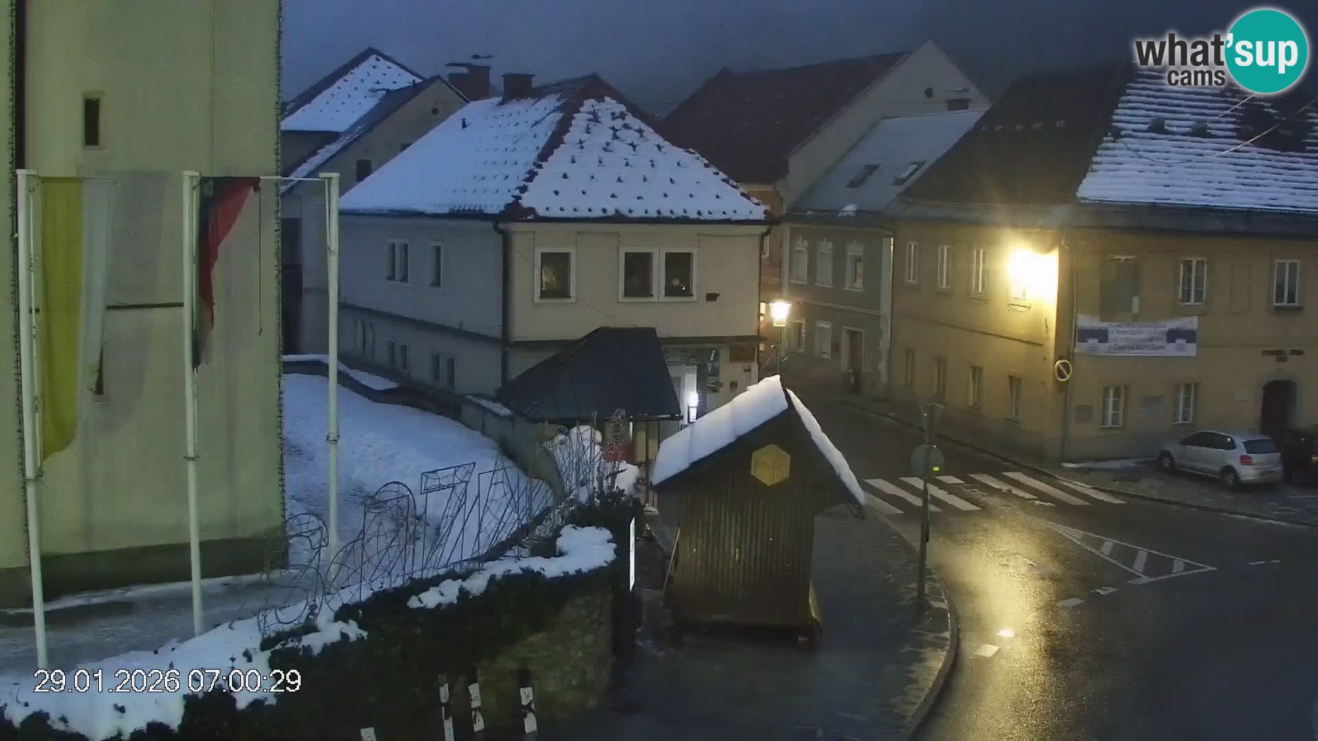 Črna na Koroškem Stadtzentrum | Koroška | Slowenien