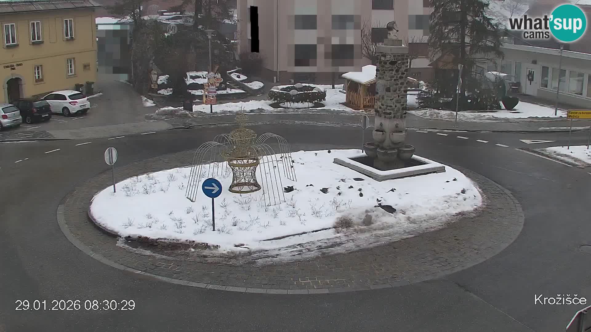 Črna na Koroškem Stadtzentrum | Koroška | Slowenien