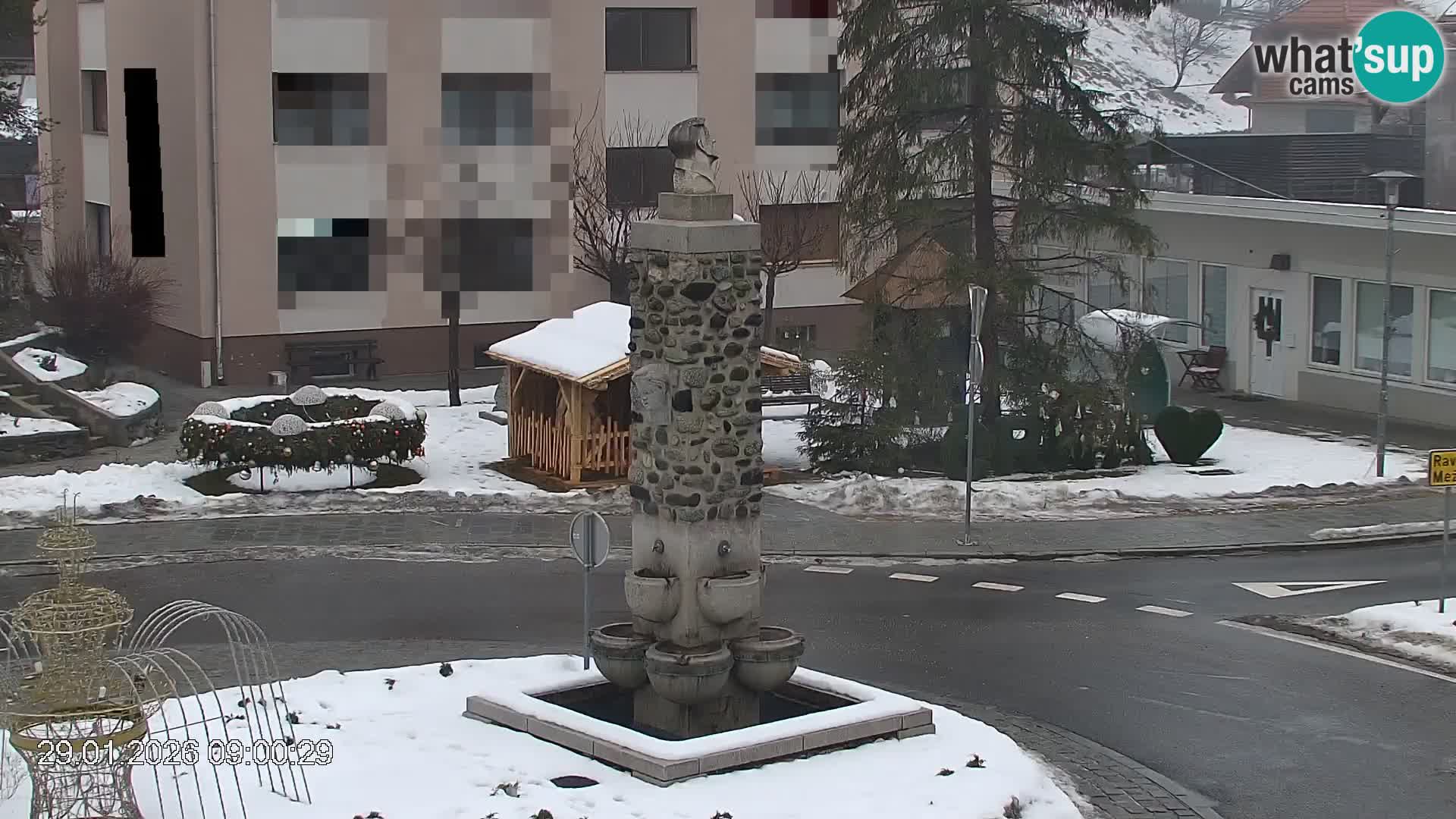 Črna na Koroškem Stadtzentrum | Koroška | Slowenien