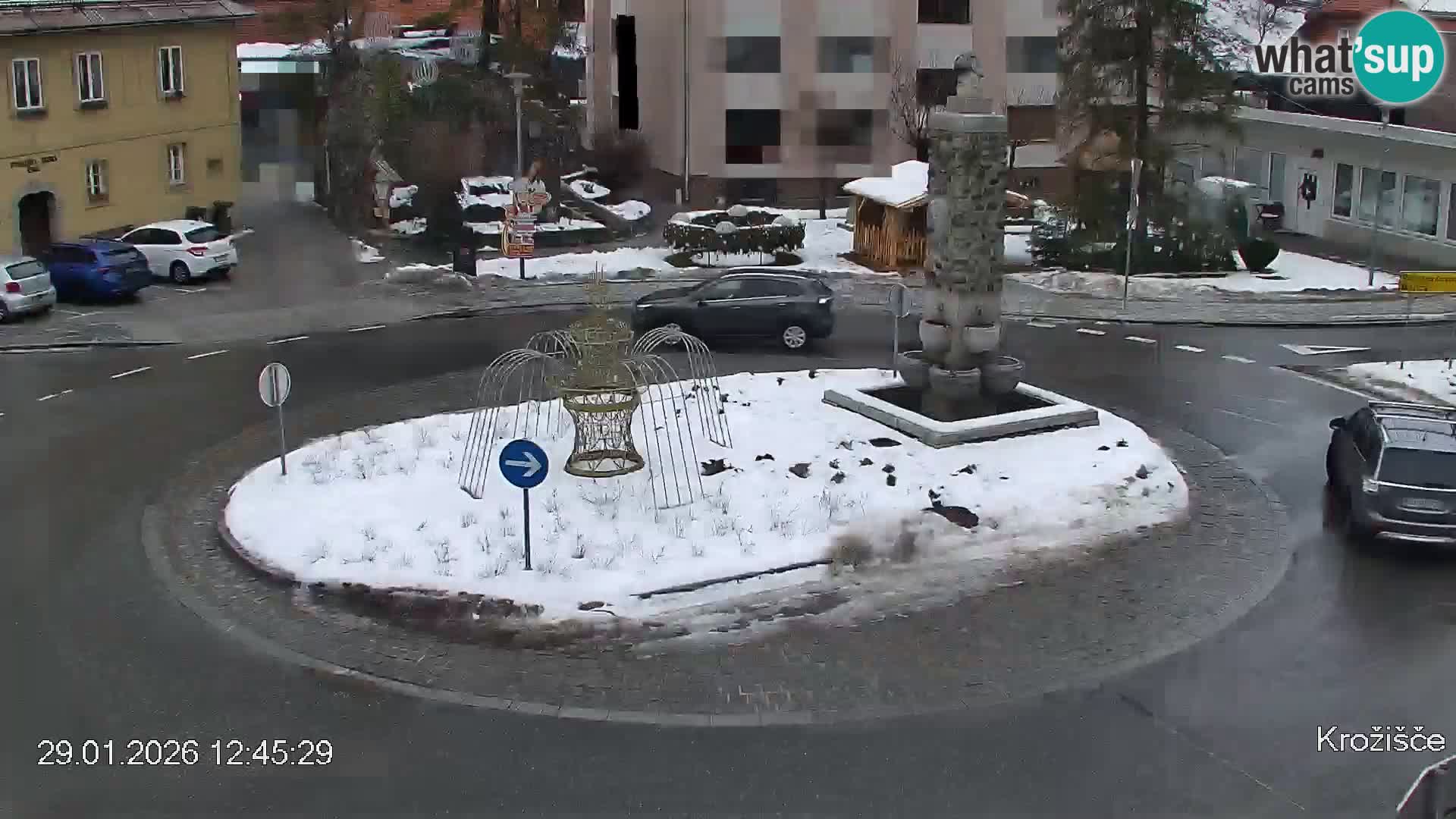 Črna na Koroškem Stadtzentrum | Koroška | Slowenien