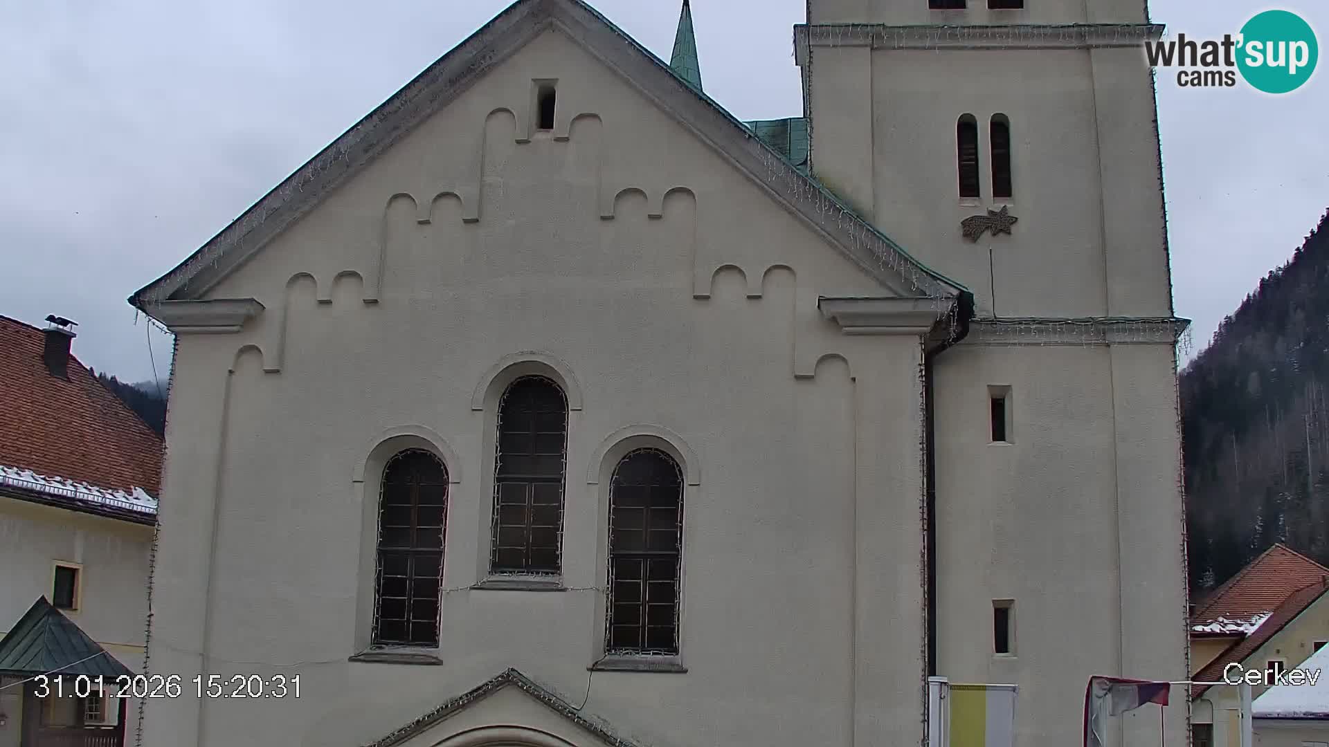 Črna na Koroškem Stadtzentrum | Koroška | Slowenien
