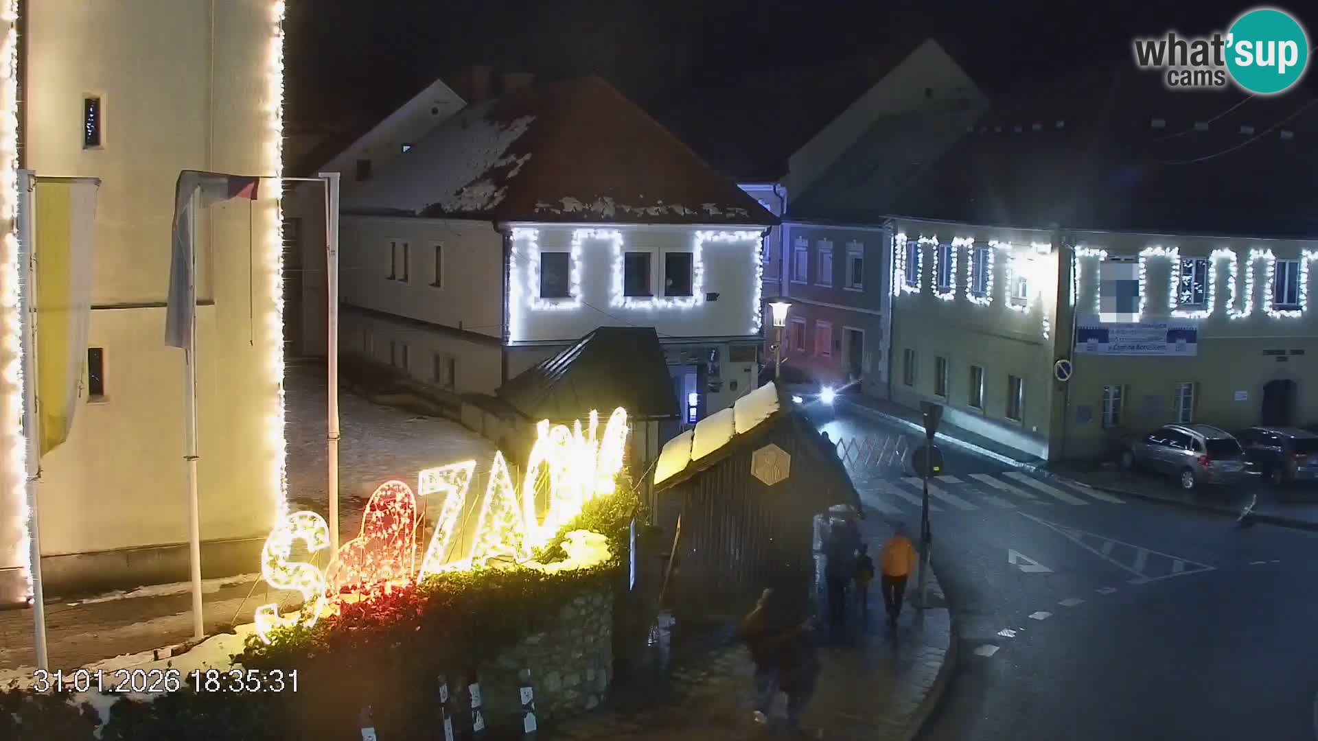 Črna na Koroškem Stadtzentrum | Koroška | Slowenien