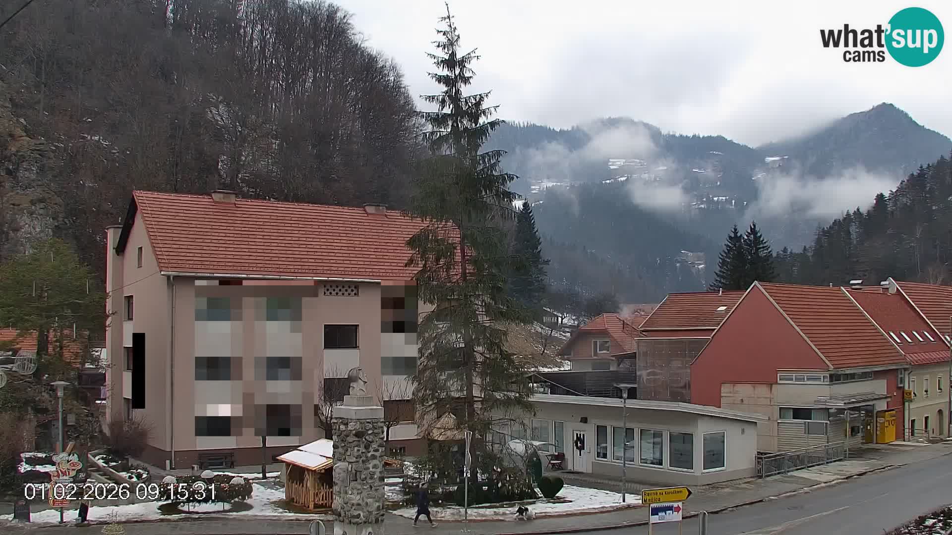 Središte grada Črne na Koroškem | Koroška | Slovenija