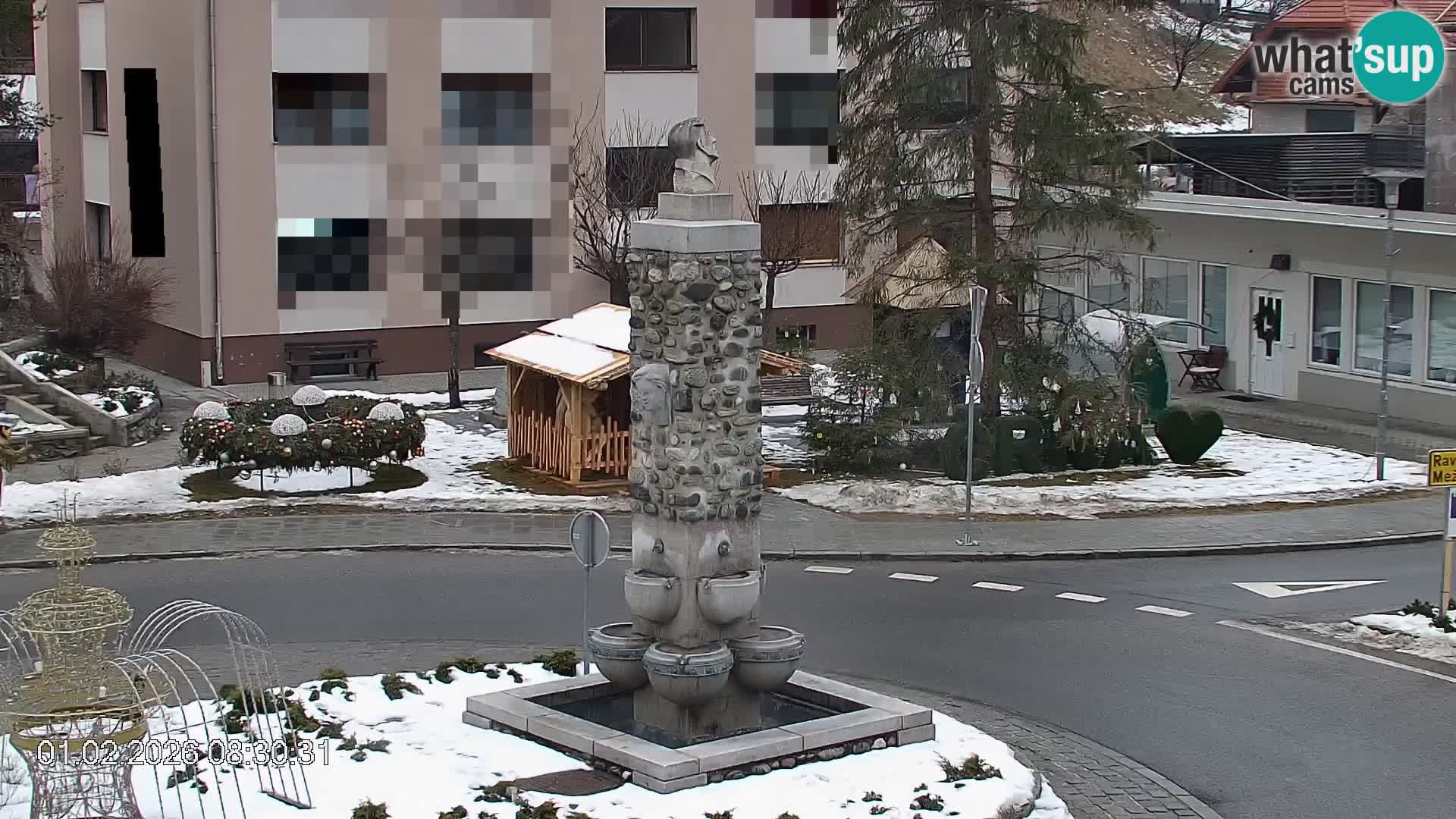 Črna na Koroškem Stadtzentrum | Koroška | Slowenien
