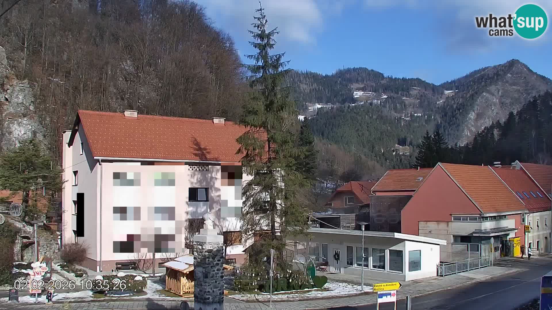 Črna na Koroškem mestno jedro | Koroška