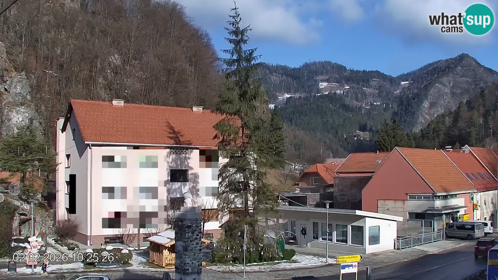 Črna na Koroškem mestno jedro | Koroška