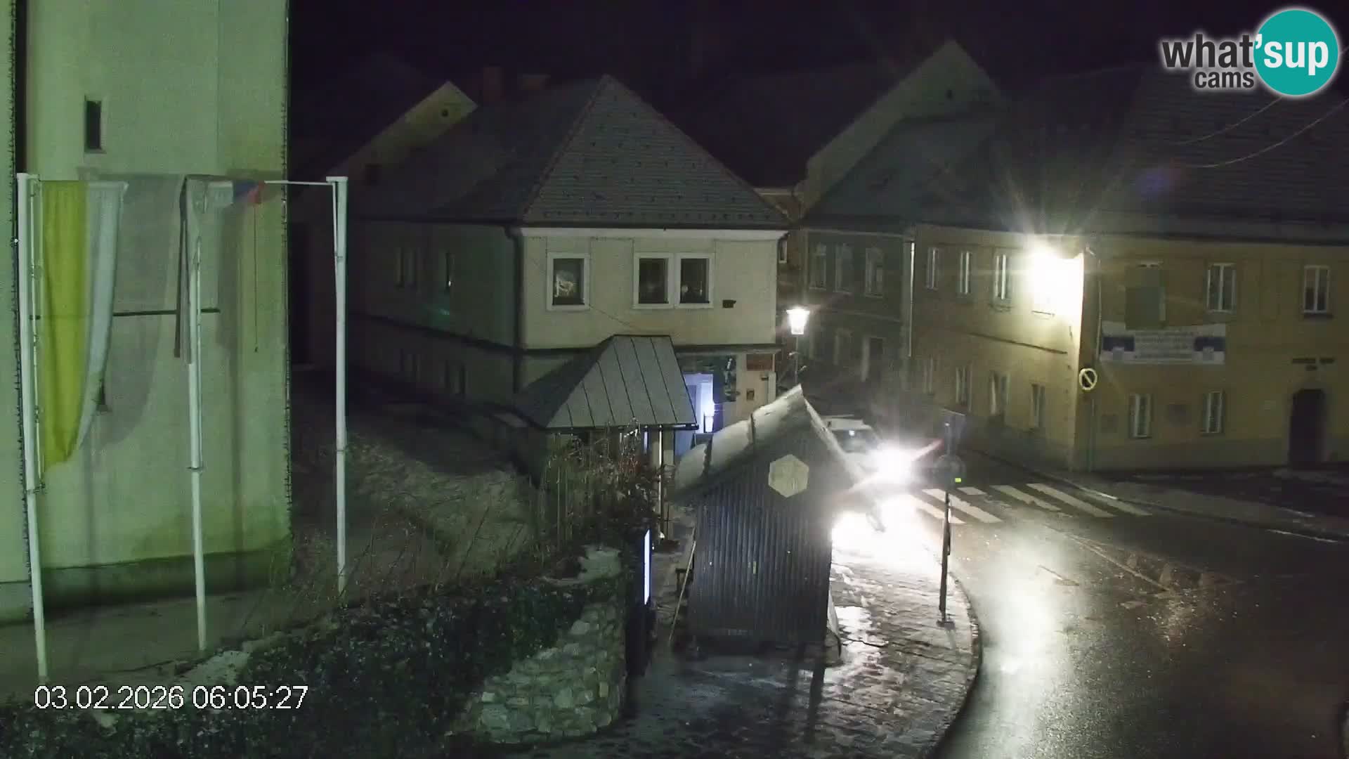 Črna na Koroškem Stadtzentrum | Koroška | Slowenien