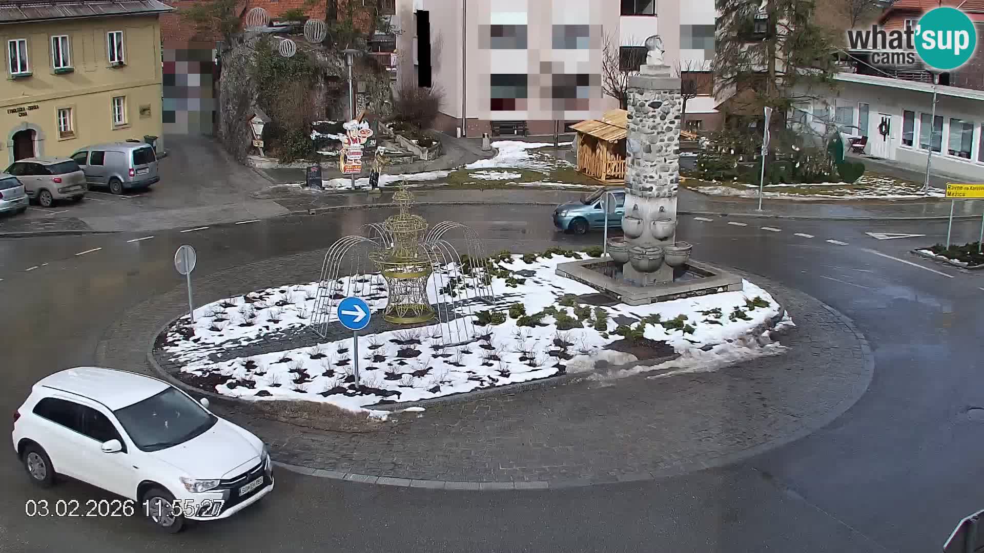 Črna na Koroškem Stadtzentrum | Koroška | Slowenien