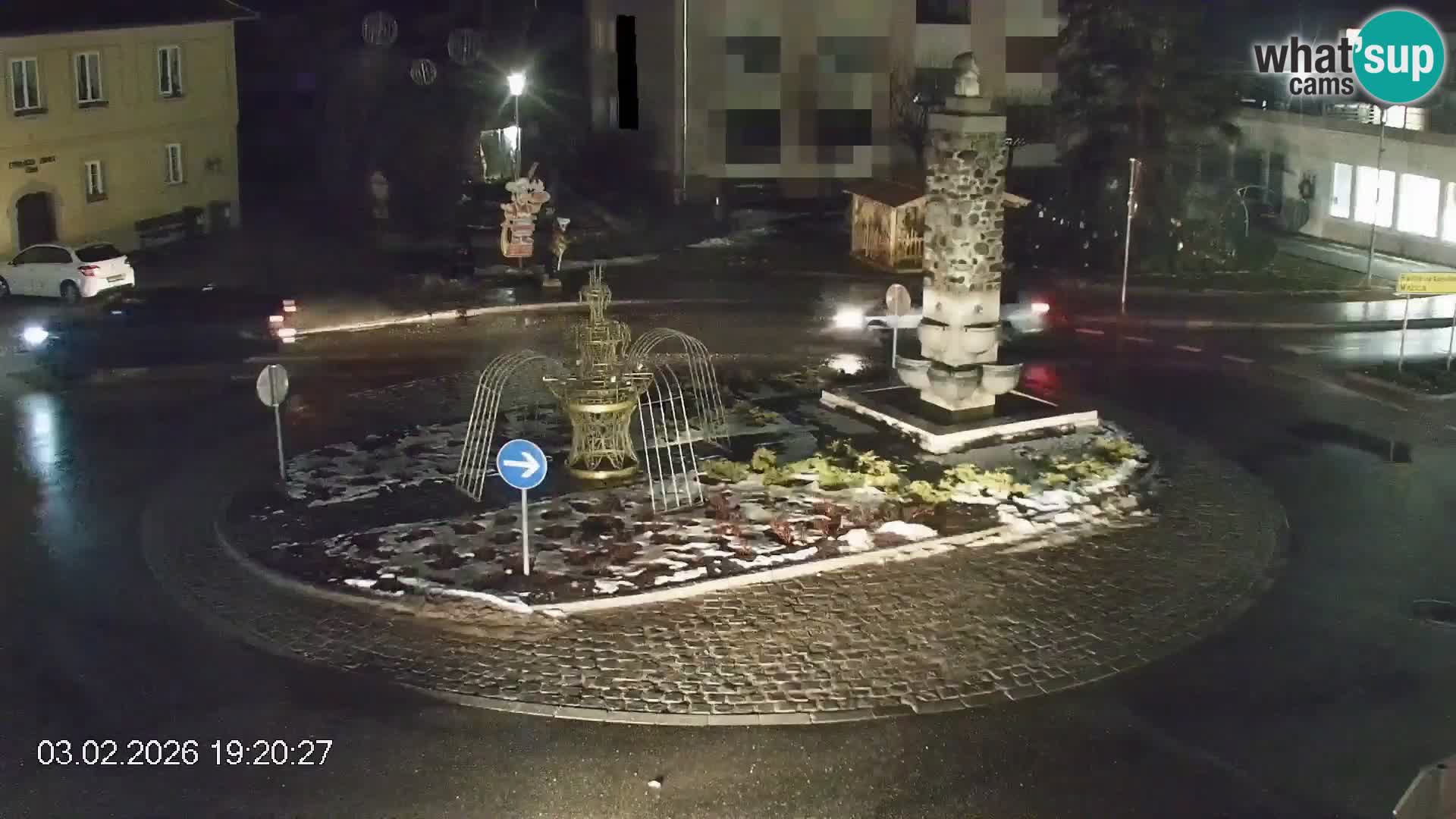 Črna na Koroškem Stadtzentrum | Koroška | Slowenien