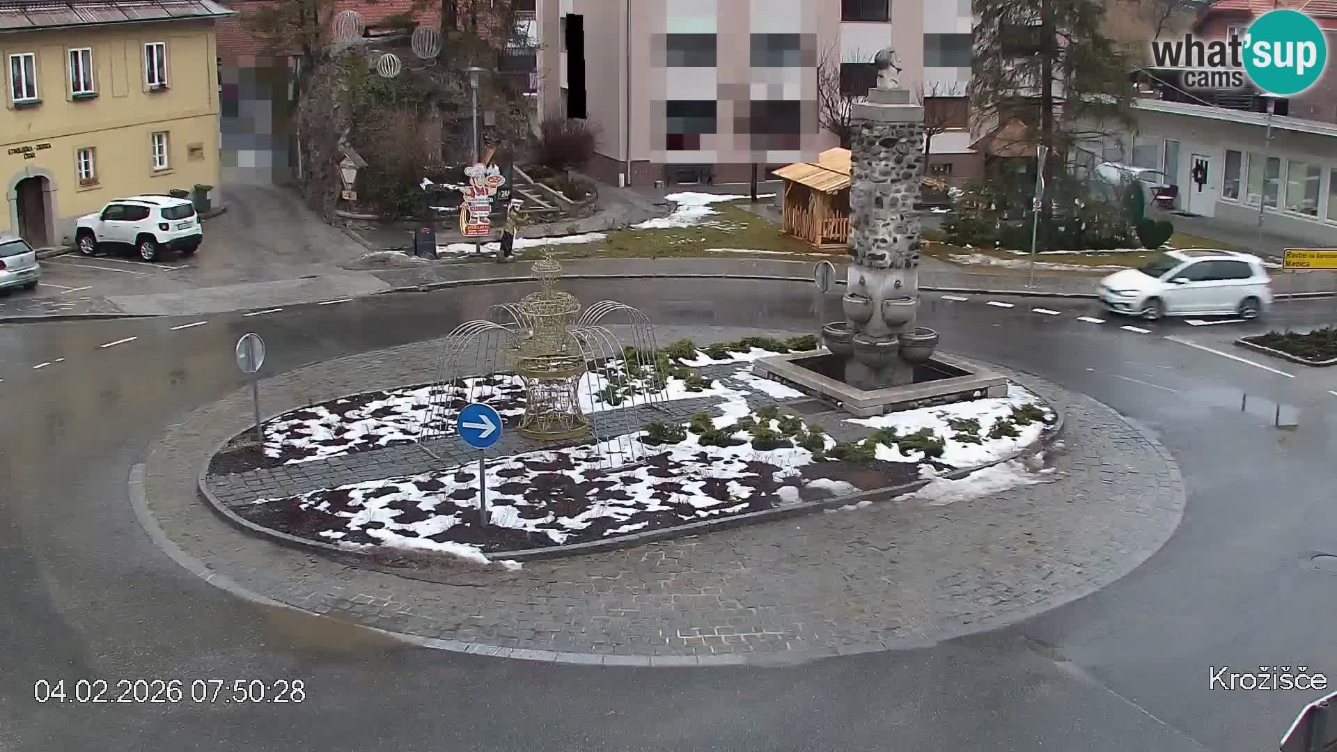 Črna na Koroškem Stadtzentrum | Koroška | Slowenien