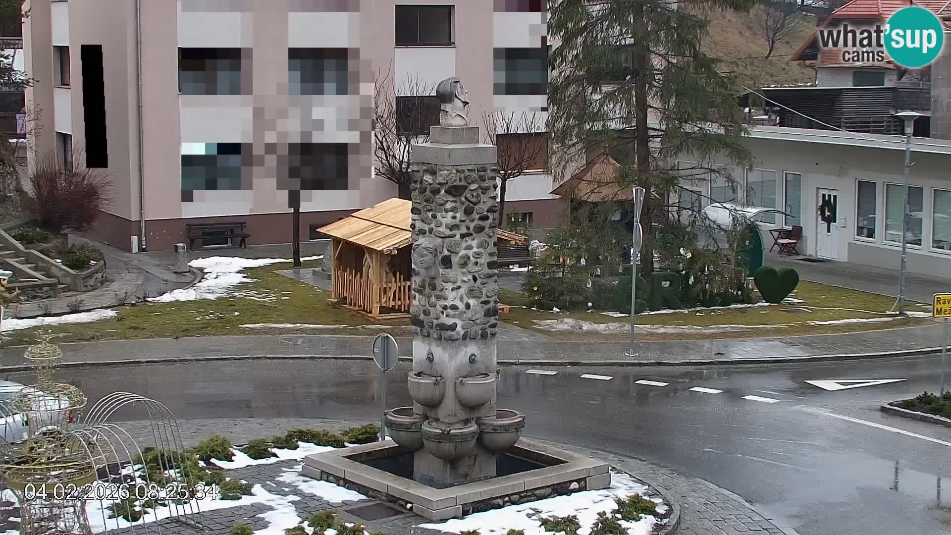 Črna na Koroškem Stadtzentrum | Koroška | Slowenien