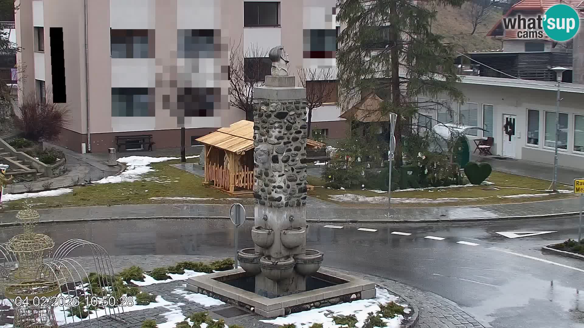 Črna na Koroškem Stadtzentrum | Koroška | Slowenien