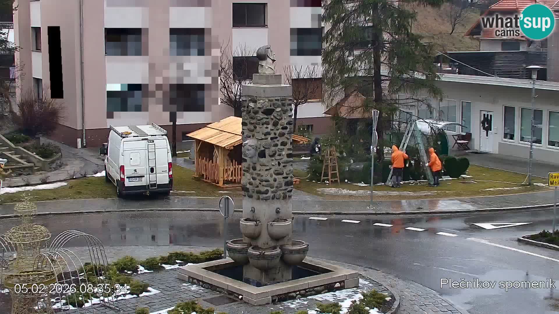 Črna na Koroškem Stadtzentrum | Koroška | Slowenien
