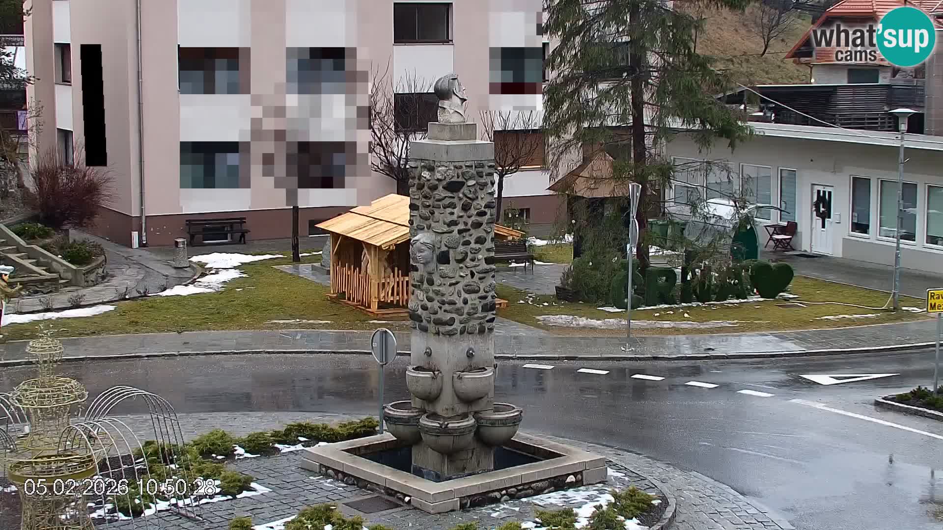 Črna na Koroškem Stadtzentrum | Koroška | Slowenien