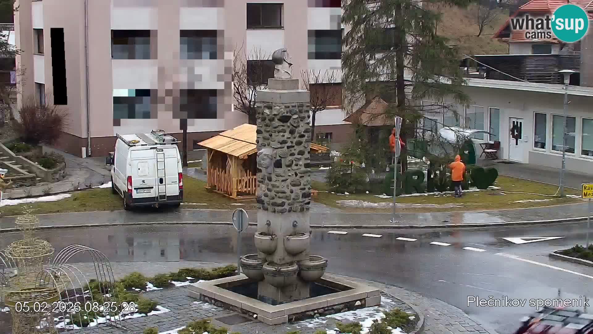 Črna na Koroškem Stadtzentrum | Koroška | Slowenien