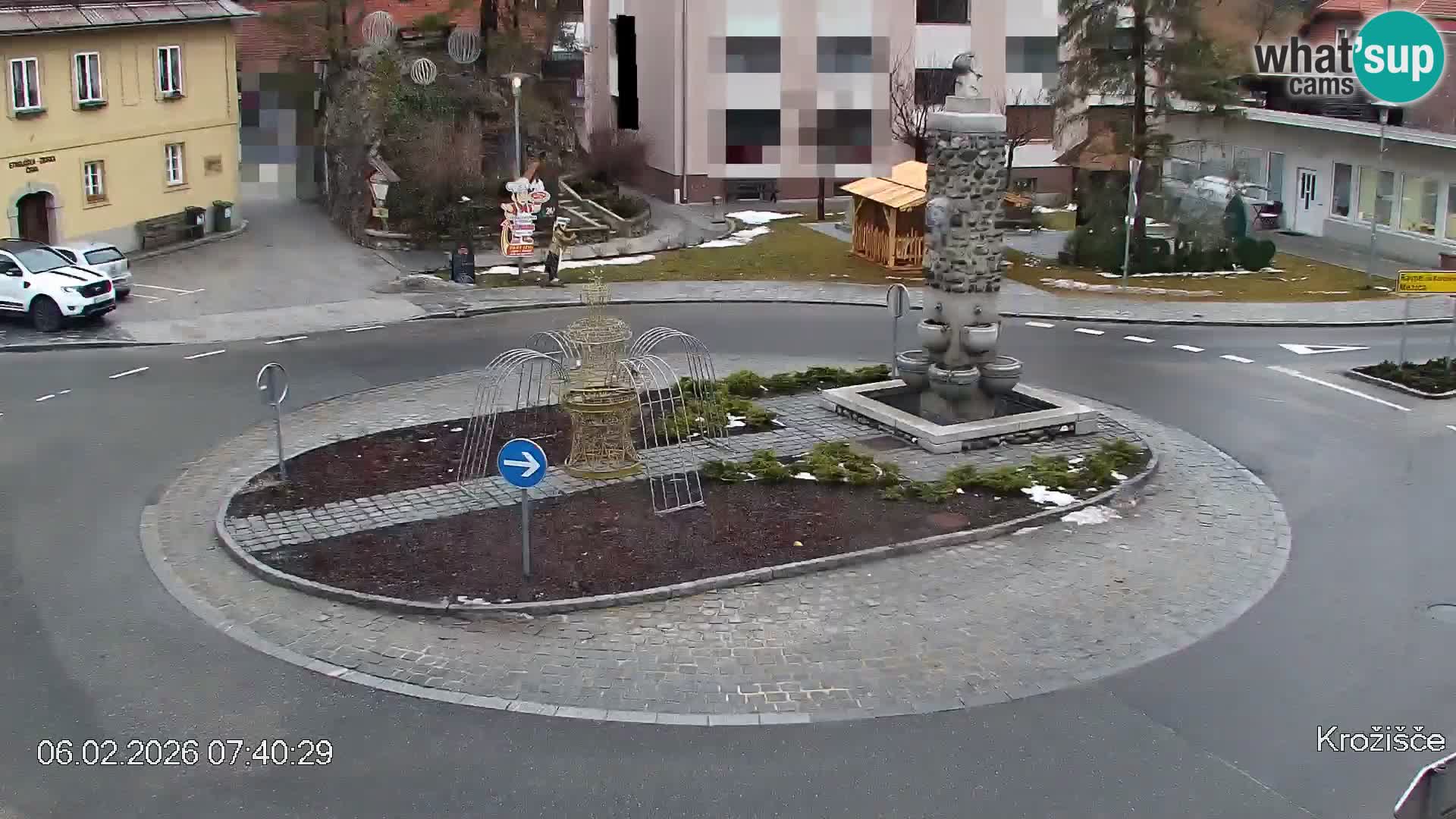 Črna na Koroškem Stadtzentrum | Koroška | Slowenien