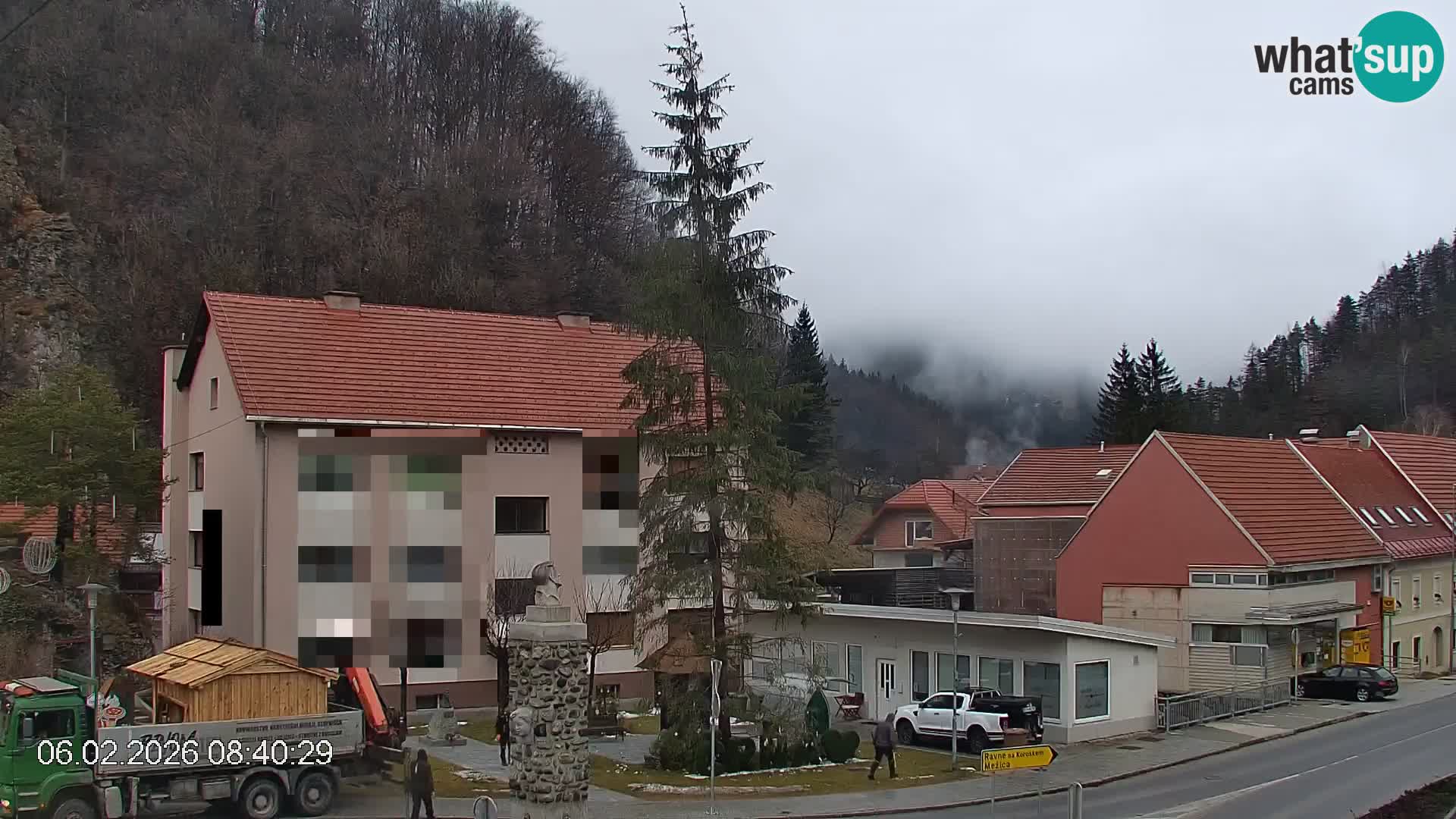 Črna na Koroškem Stadtzentrum | Koroška | Slowenien