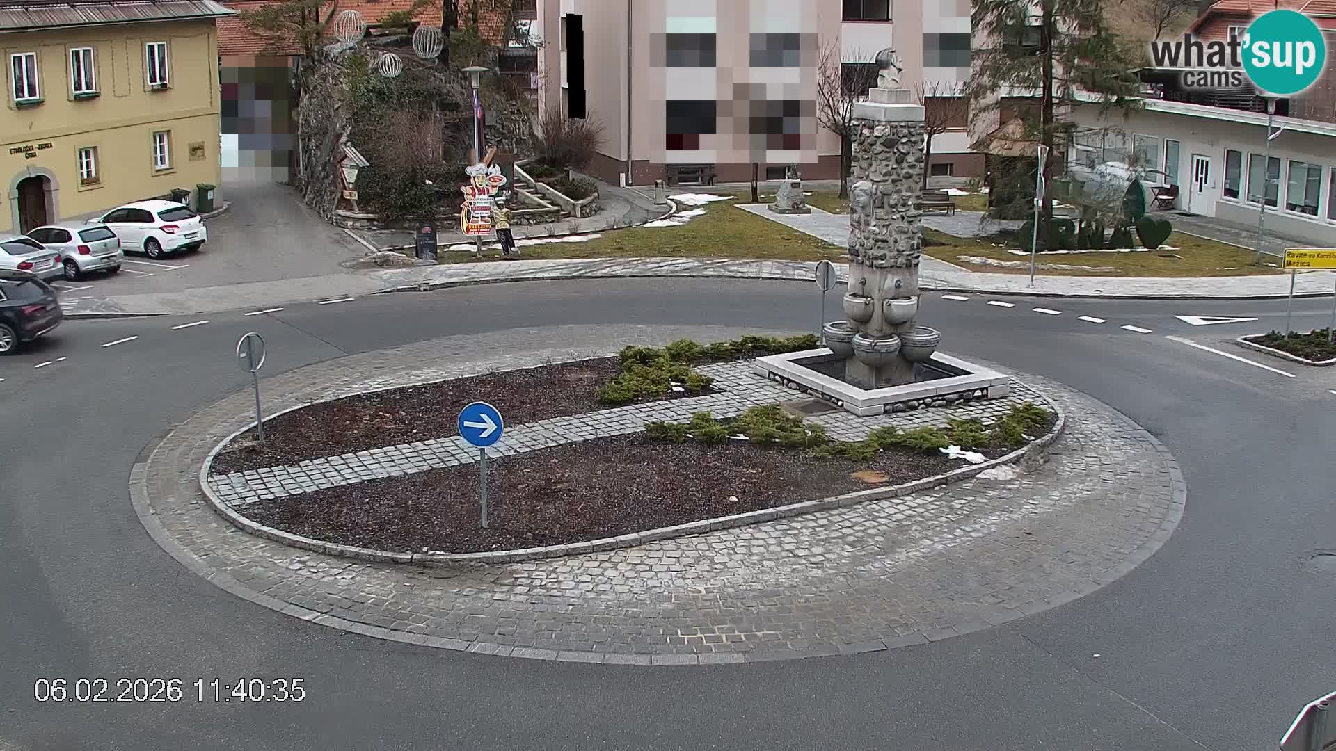 Črna na Koroškem Stadtzentrum | Koroška | Slowenien