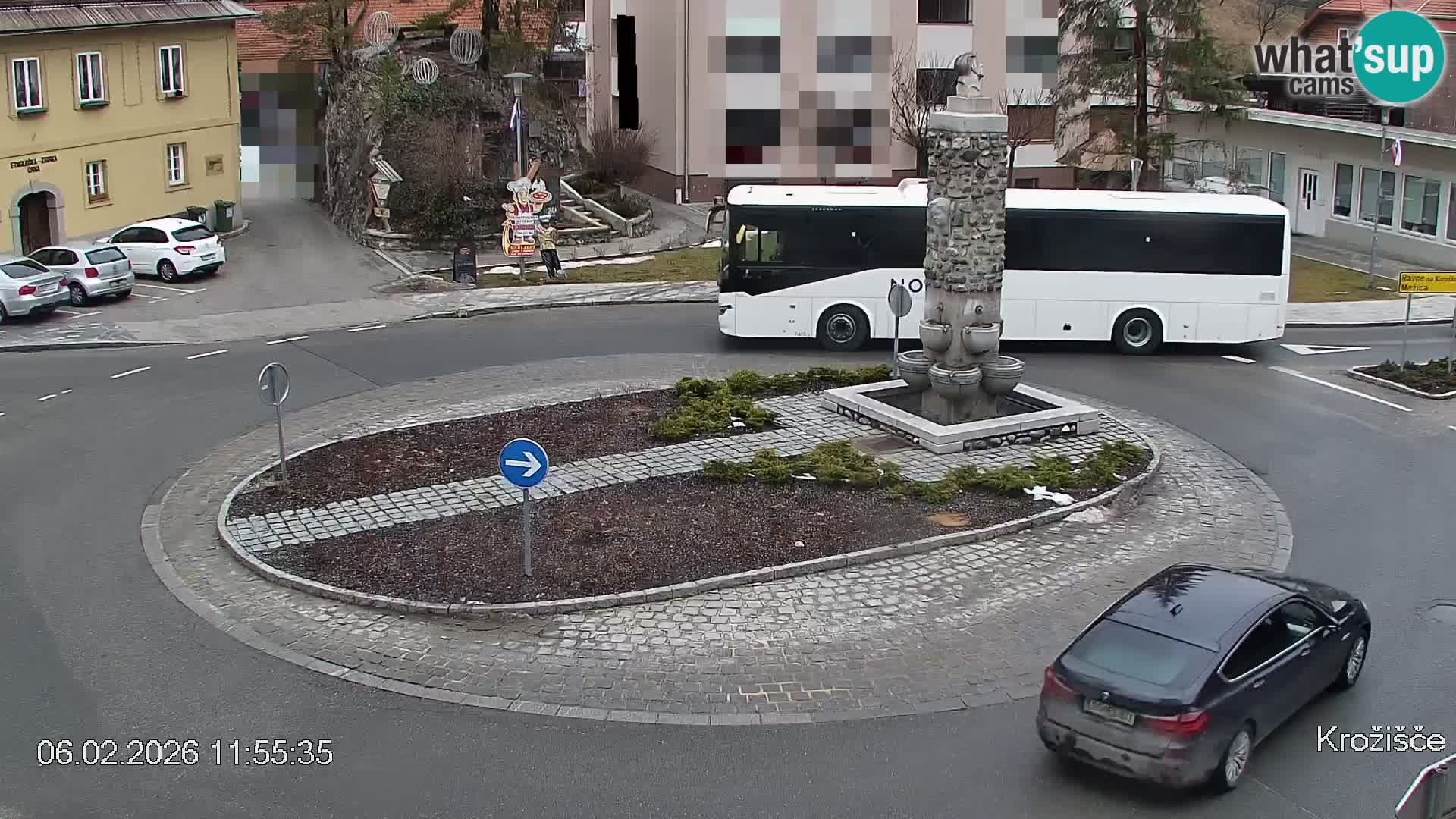 Črna na Koroškem Stadtzentrum | Koroška | Slowenien