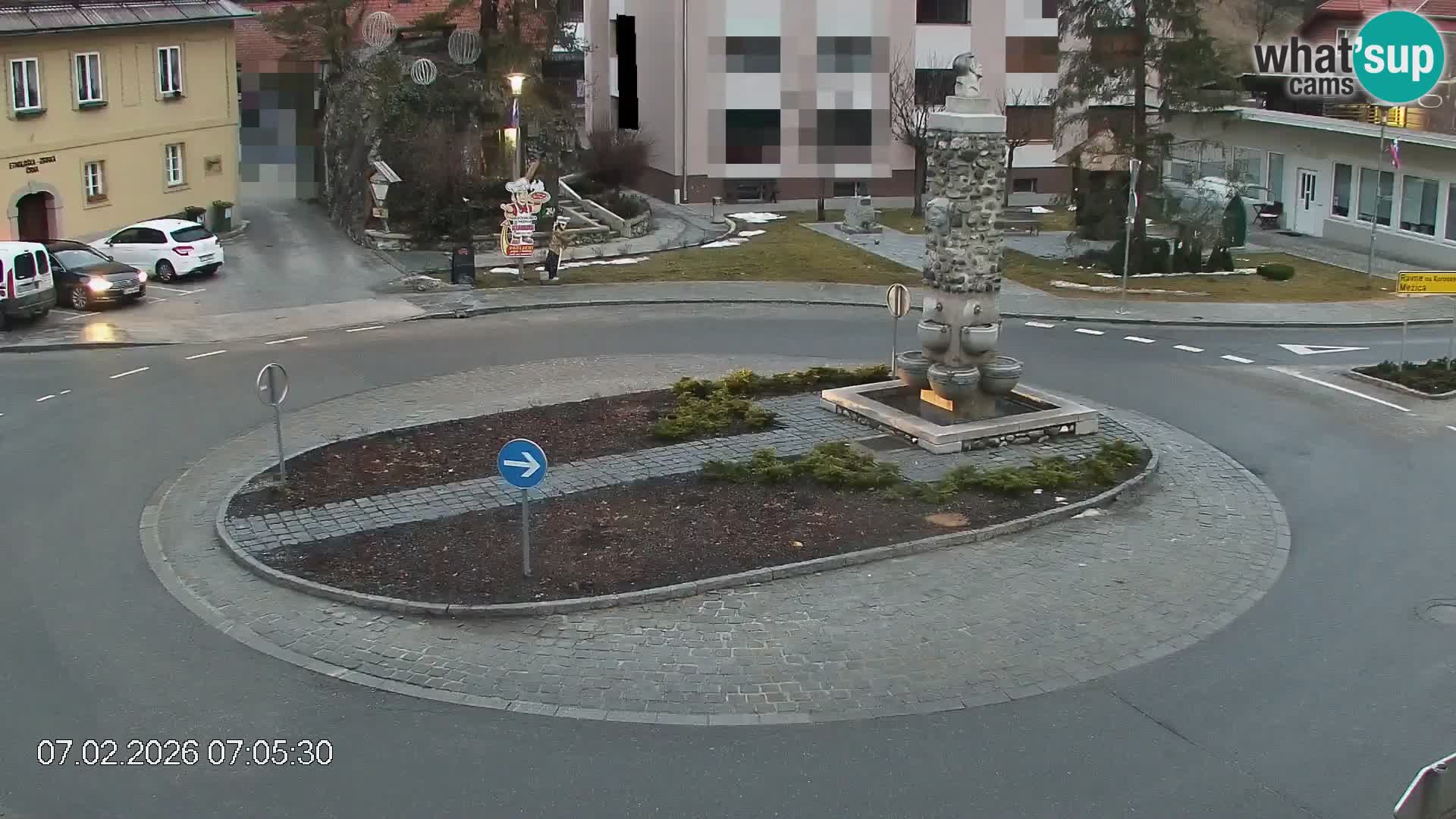 Črna na Koroškem Stadtzentrum | Koroška | Slowenien