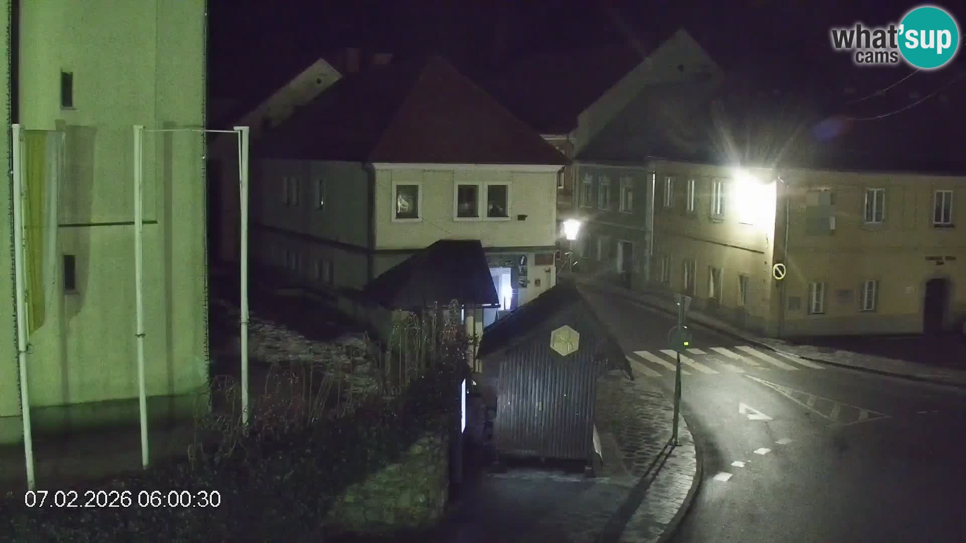 Črna na Koroškem Stadtzentrum | Koroška | Slowenien