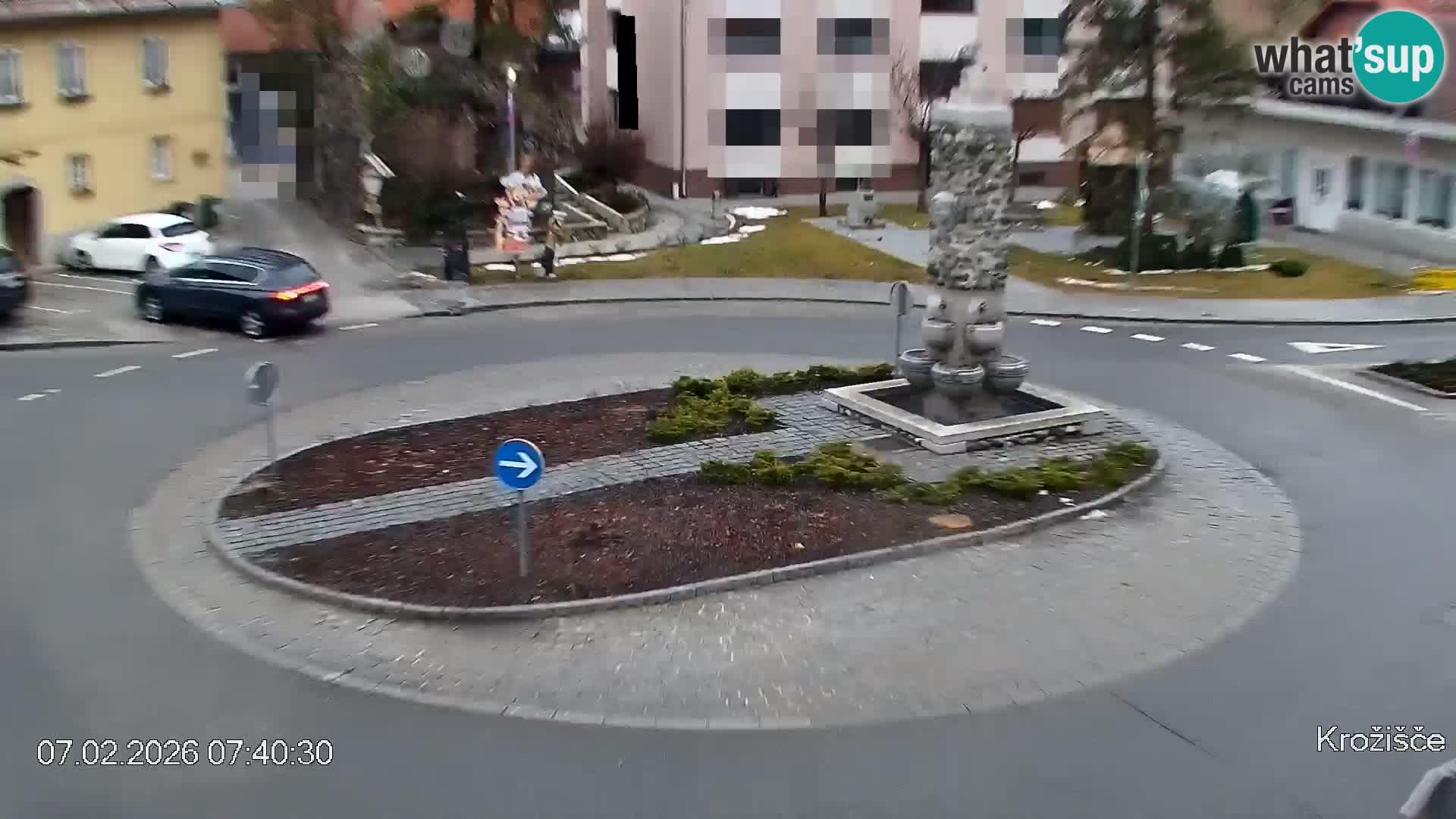 Črna na Koroškem Stadtzentrum | Koroška | Slowenien